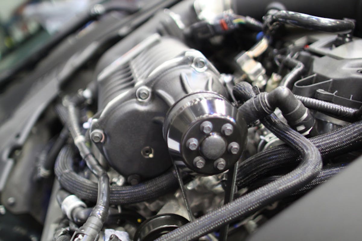 There's just nothing like the look of a TVS blower under the hood.