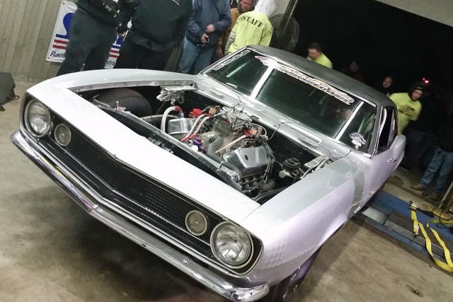 John razler's '68 Camaro, photo courtesy Seth Cohen of gonedragracing.com.