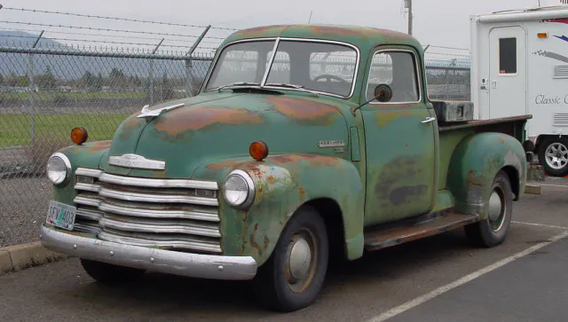 The truck on the day Ryan made that fateful payment, back in 2009.