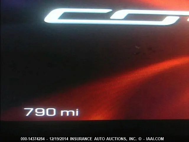 With less than 800 miles on the odometer, the frame and chassis are still in relatively good shape.