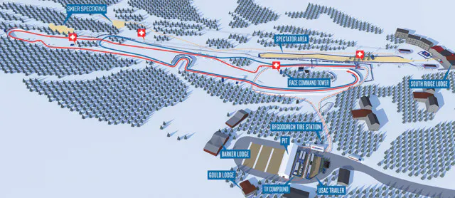 2015 Red Bull Frozen Rush-Map