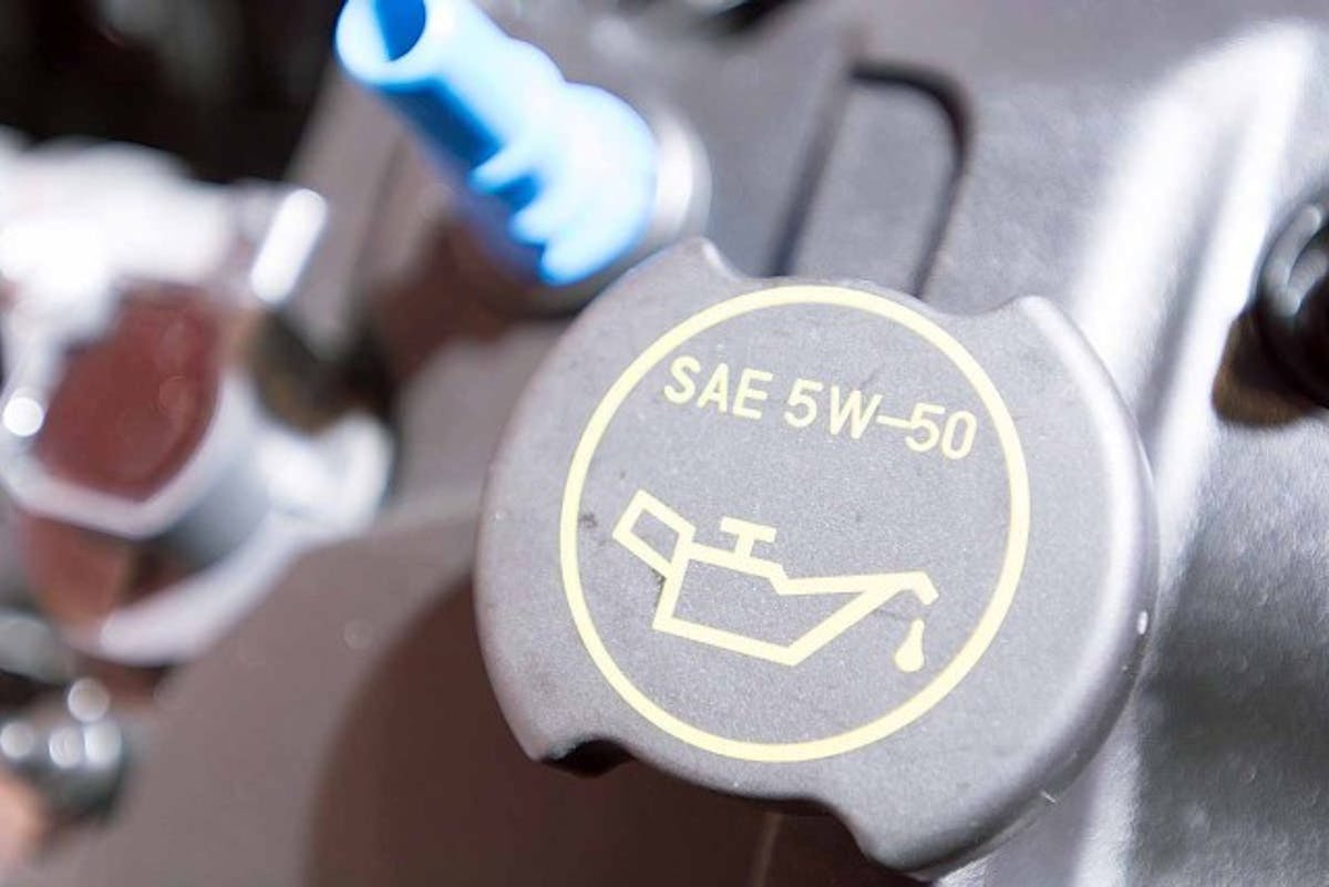 5W50 oil is standard equipment in the Voodoo.