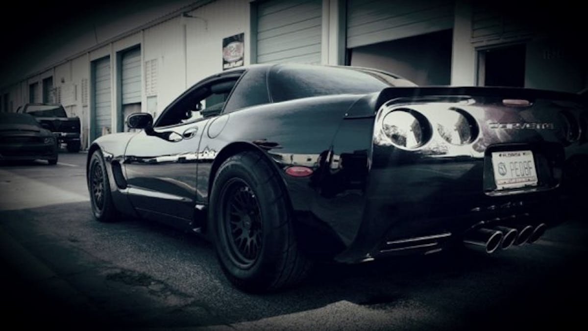 Rumain's Corvette is a Fixed-roof coupe, or FRC, as they're known. The FRC Corvettes were designed to be lighter than its Corvette "coupe" cousins.