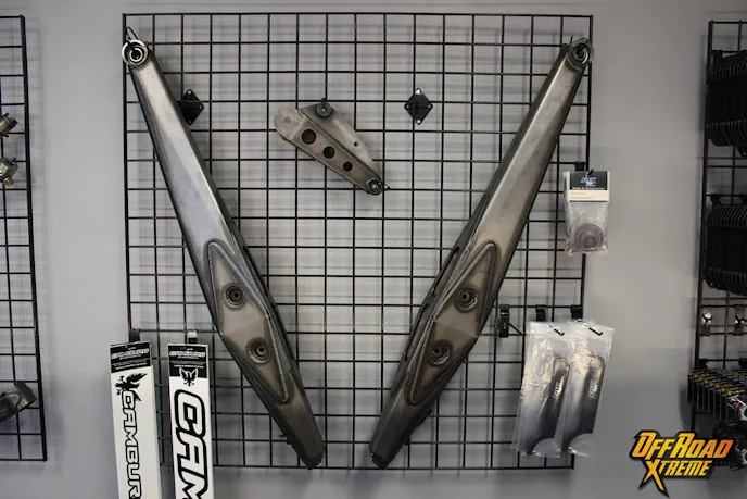 Race-quality off-road parts are the name of the game at Camburg.