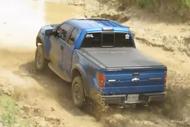 Ford Raptor Silver Willow Classic Mud Bog Competition
