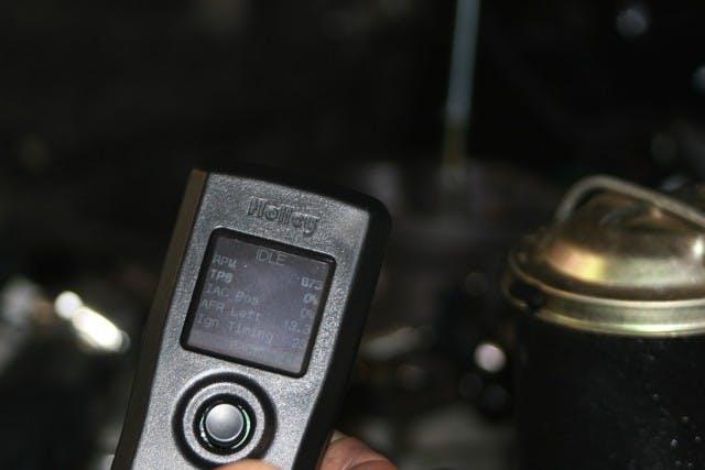 All of the setup work required to get the Terminator up and running can be done from this simple handheld controller. No laptop required, and once you've run through the setup wizard, the system continually self-learns to improve the tune.