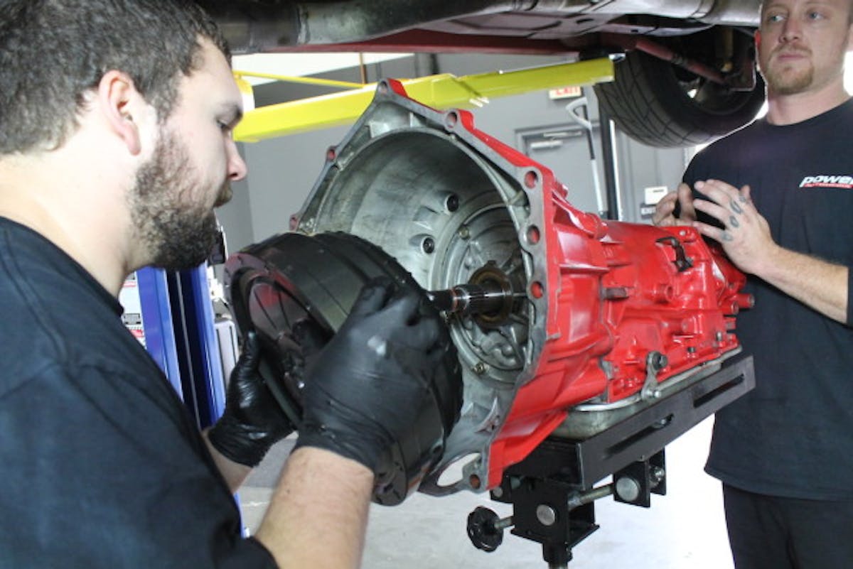 We didn't wait very long after the track testing to get the Camaro back to the shop and swap out the torque converters. It would take us a couple of months to get a track date, film crew, driver, and all the other pieces in place to do followup testing.