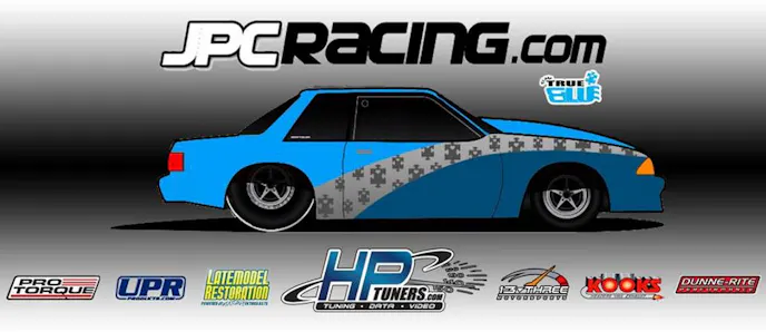 The car Elyse will be piloting is one of JPC Racing's Fox Mustangs. The car definitely knows its way down the track.