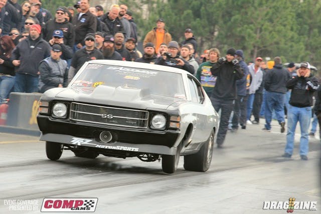 Barry Mitchell is double entered with Jason Reuckert driving in  Holley, NOS, KBX Outlaw Drag Radial. Mitchell had a personal nest in Radial vs the World with a 4.310 at 175 MPH for thirteenth on the ladder.