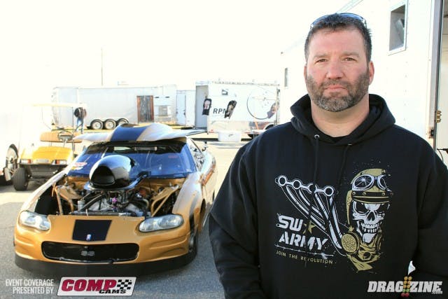 Jamie Stanton is currently qualified tenth in X275 with a new engine combo out of BES Race Engines and a new trans from Rossler The team is based out of Syracuse, NY and are working on the new set up with a 4.61 at 155 so far.