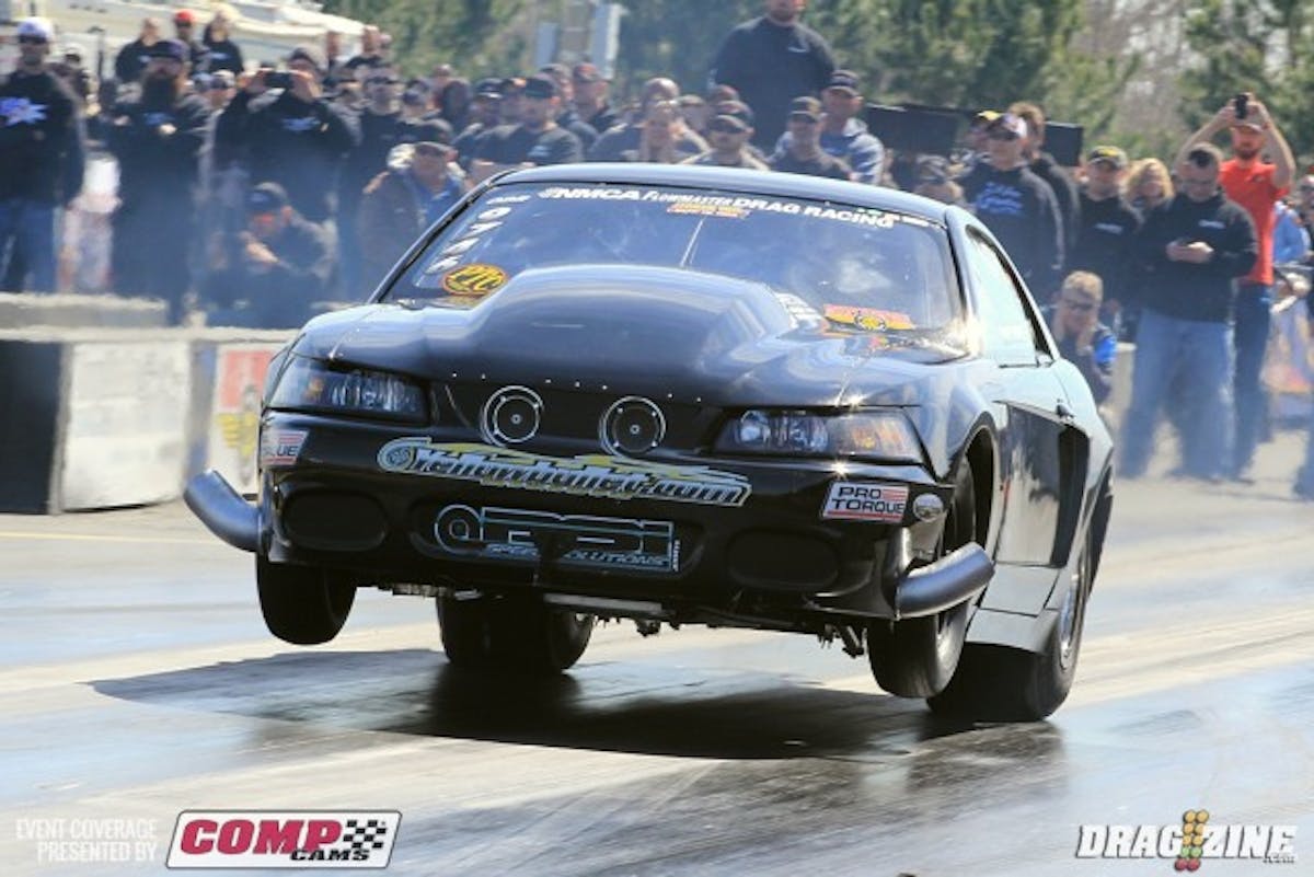 Frank Soldridge put up a 4.86 at 135 to land twenty third. The car was just finished up less than a week ago after the winter updates.