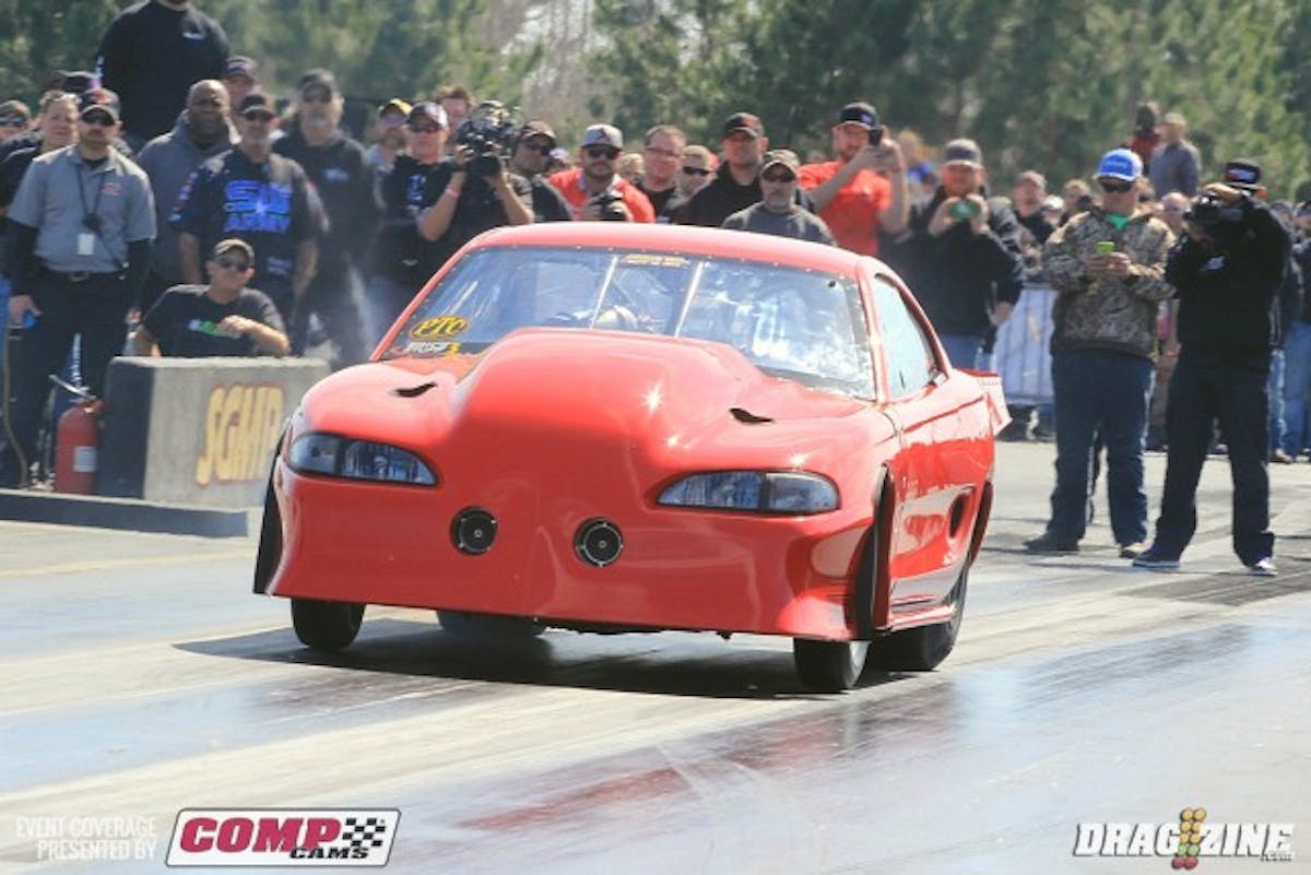 The Kevin Mullins struggled with electric issue this weekend making repairs to the engine once ro make the next qualifying session. He qualified with a 4.21 but is unable to make the call for eliminations.