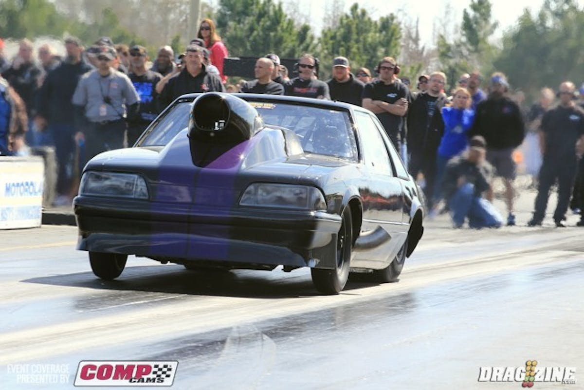 Taylor Lastor is here with a new car this weekend and is qualified twenty seventh in Radial vs the World. Fuel injected 903 provides the power along with mass quantities of nitrous. The .21 was the first full A to B pass this weekend so look for them to run faster come eliminations.