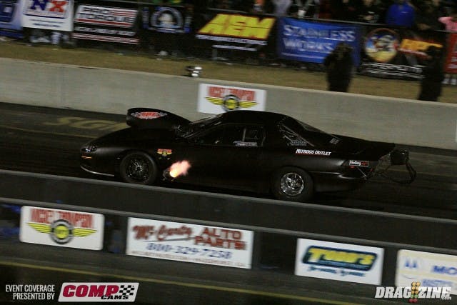 Kyle Huttel had a single in round one of PTC Radial vs the World due to Chad Henderson not making the call. He had his best run of the weekend with a 4.371 at 176 showing they are not moving in the right direction with the tune up.