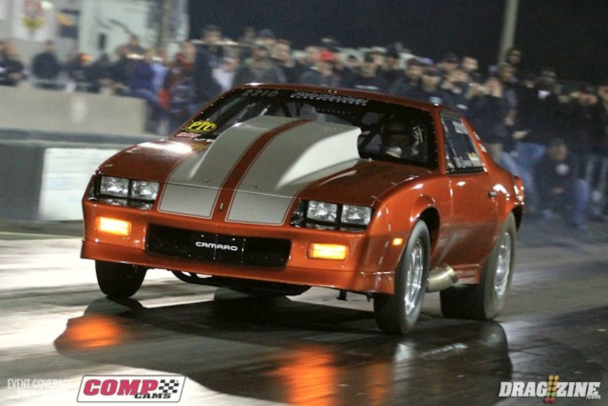 The ODR number one qualifier Will Stevenson has been very consistant this weekend making several passes in the low 4.20's. This was another 4.22 in an opponent broke bye.