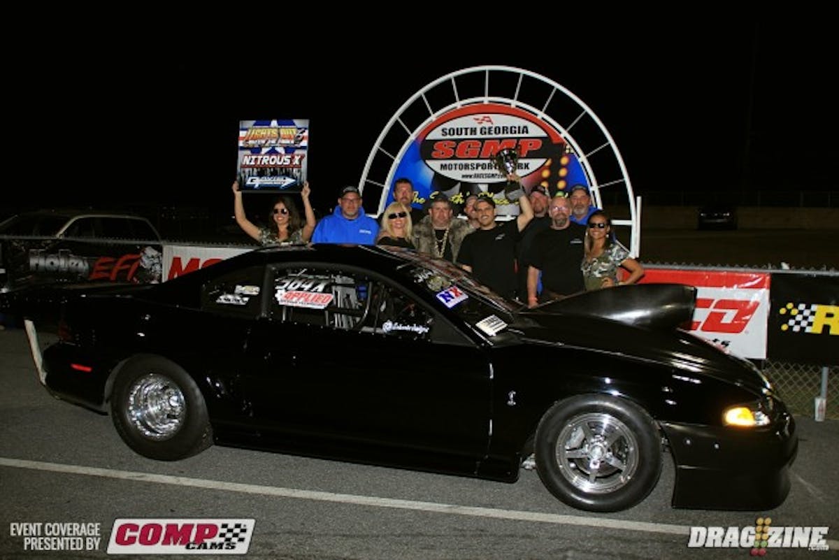 Engine builder Tim Knieriem qualified ninth in class and he put up several 4.80's to get to the final. He did his job on the tree but did not get a clean run against Hilterbran ending his weekend with the runner up spot.