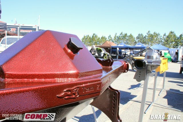 Team Z Motorsports has their traditional corner spot set up. They offer a full line of suspension components as well as a full chassis shop and assorted other parts. Poweder coating is available in a wide variety of colors for any metal parts.