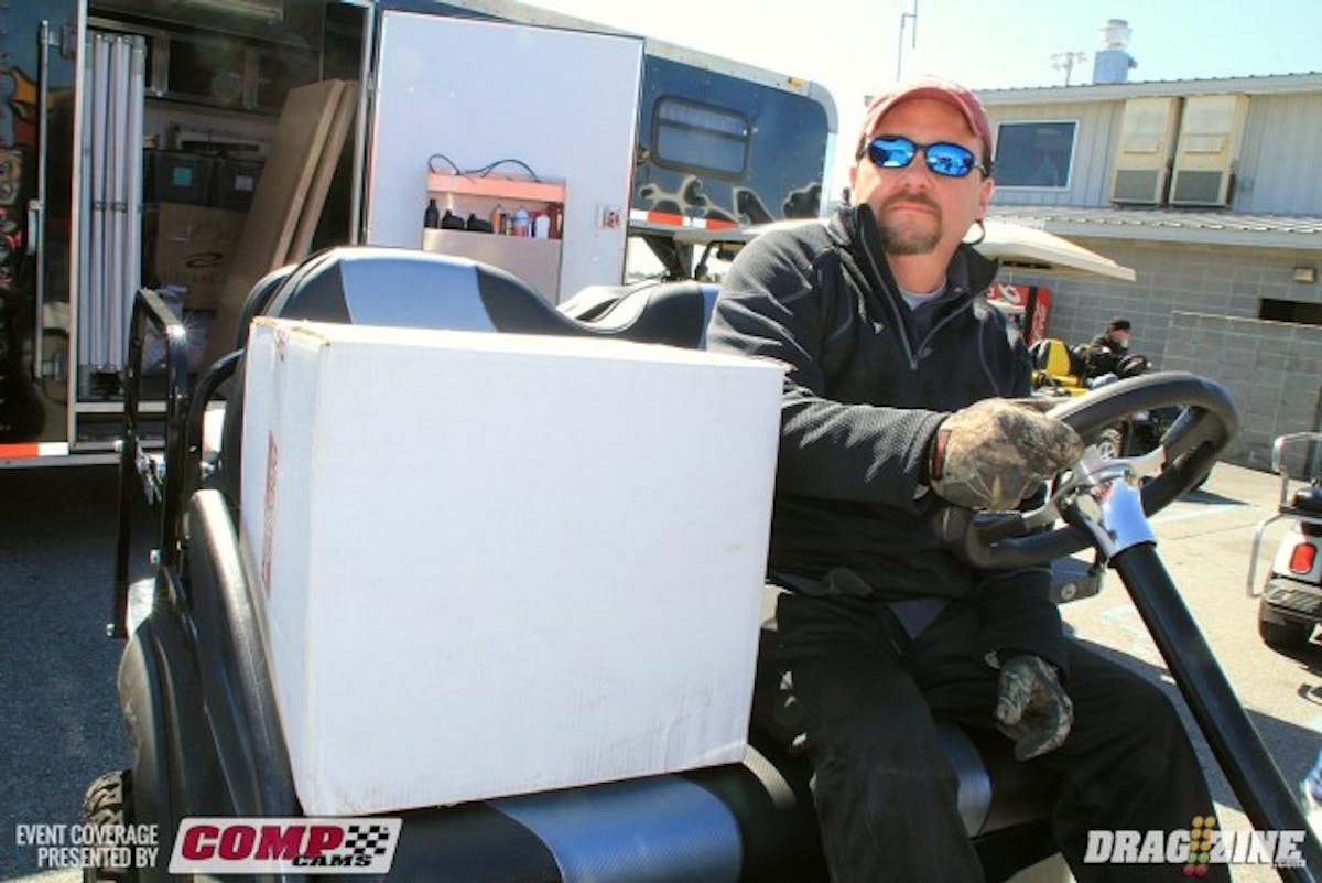 UPS has been here three times already delivering parts to the tower. They will be here multiple times making deliveries.