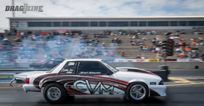 Jared Johnston in 'White Riot' qualified in the top spot and ran the table in X275 at Lights Out 6.