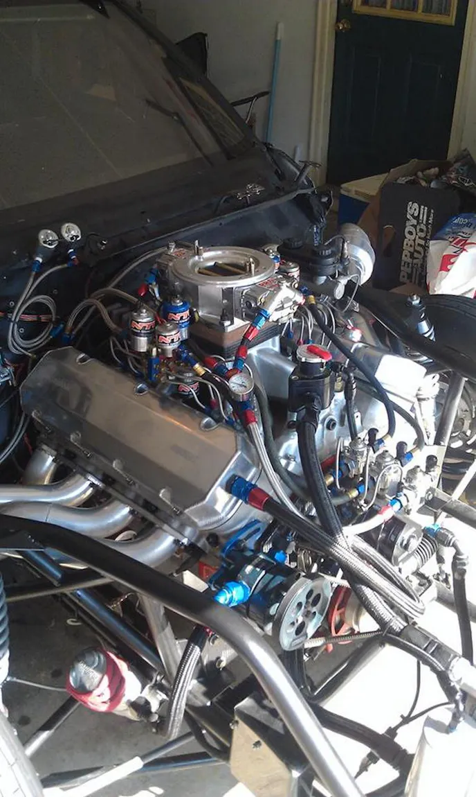 This 598-cubic inches of hurt feelings on two kits.