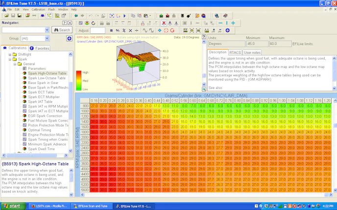 Our current tune is a hacked-together mix of stock GM code, a "canned" tune from our Stage 1-4 mods, and a few hours of an expert's time sorting out the idle and tip-in. With EFILive, we'll be able to get in ourselves and get our Frankenstein tune better sorted.