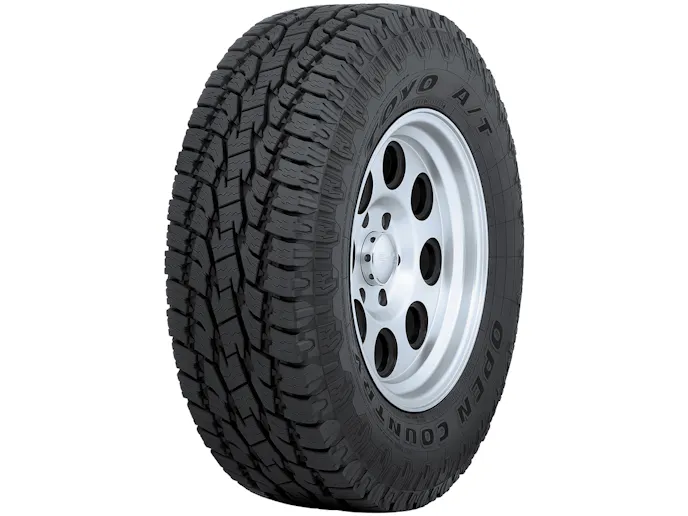 The Toyo Open Country A/T II tire.