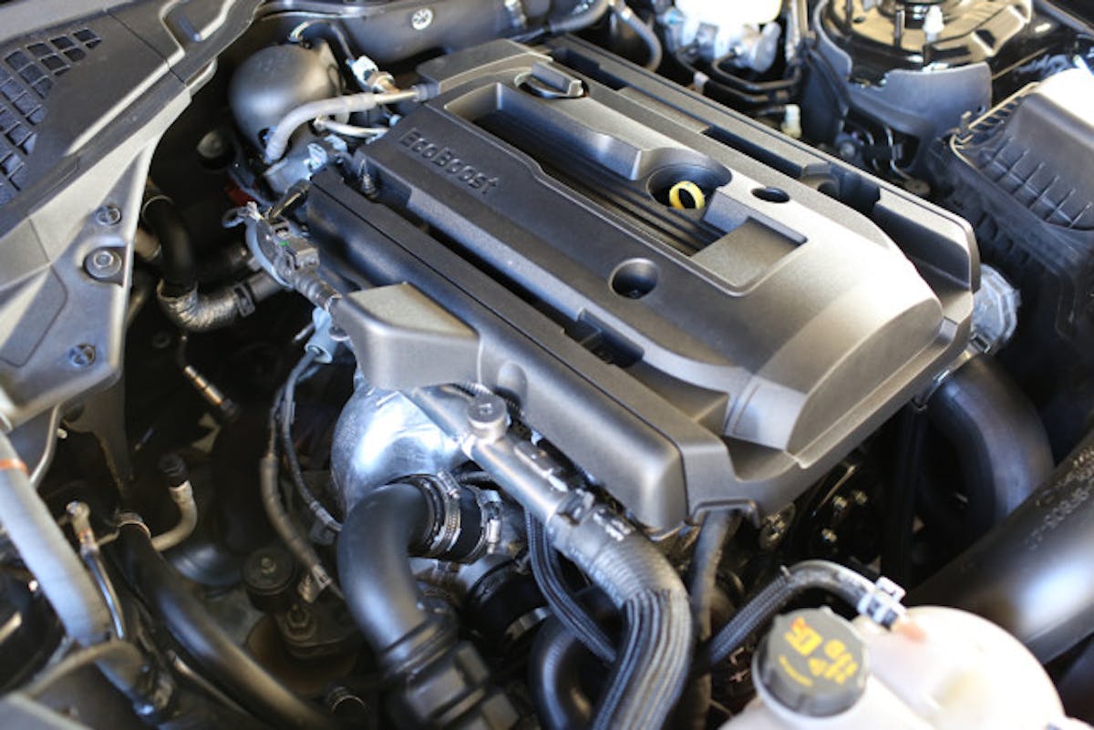 The 2.3-liter EcoBoost as found in the Mustang.
