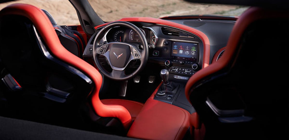 2015 red interior with sport seats
