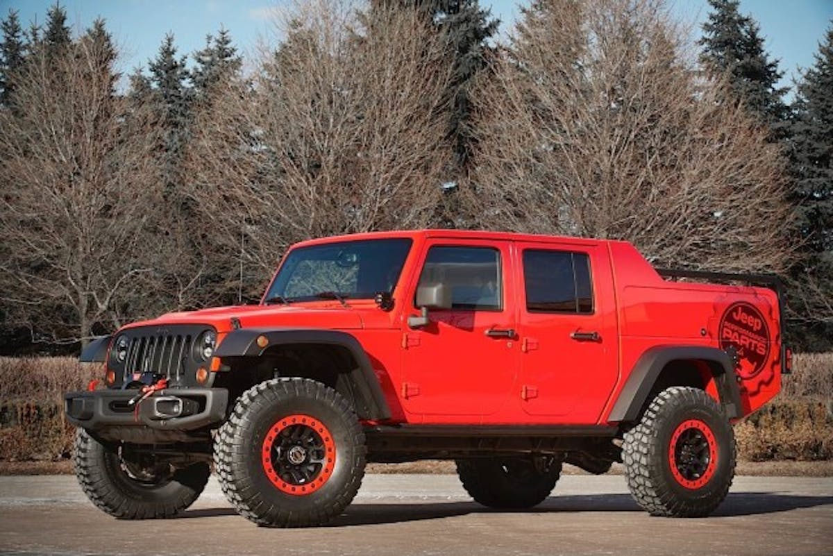 Jeep® Wrangler Red Rock Responder Concept