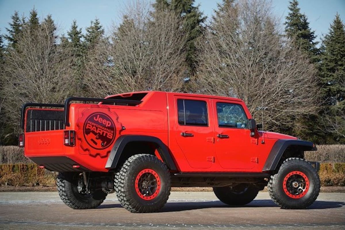 Jeep® Wrangler Red Rock Responder Concept