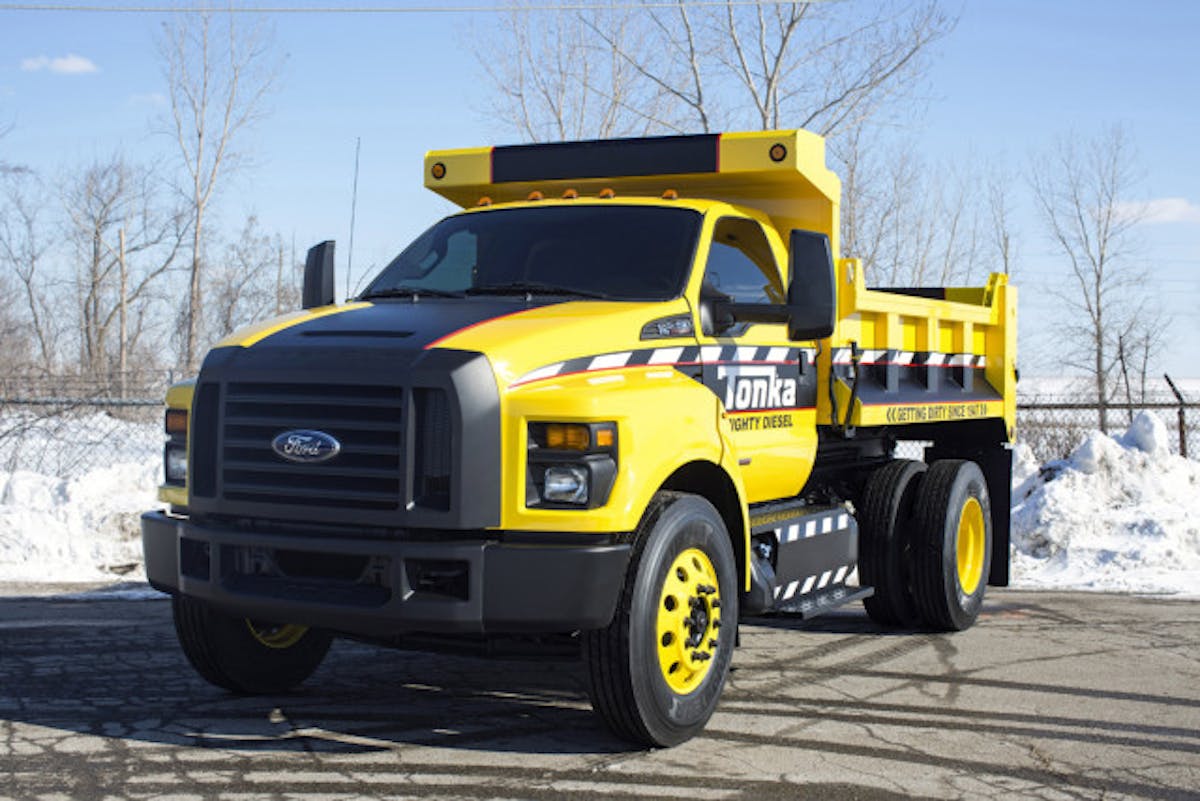 Mighty Ford F-750 TONKA