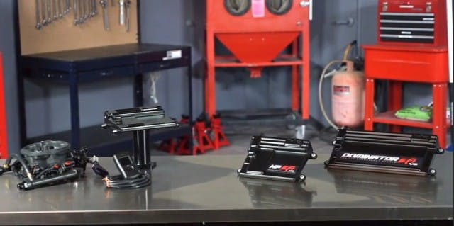 From left to right - Terminator (with throttle body injector unit), HP, and Dominator.