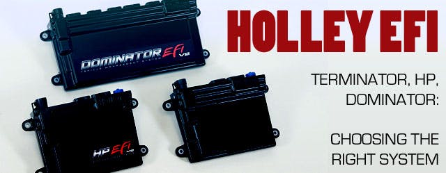 A Look at the Holley EFI Family