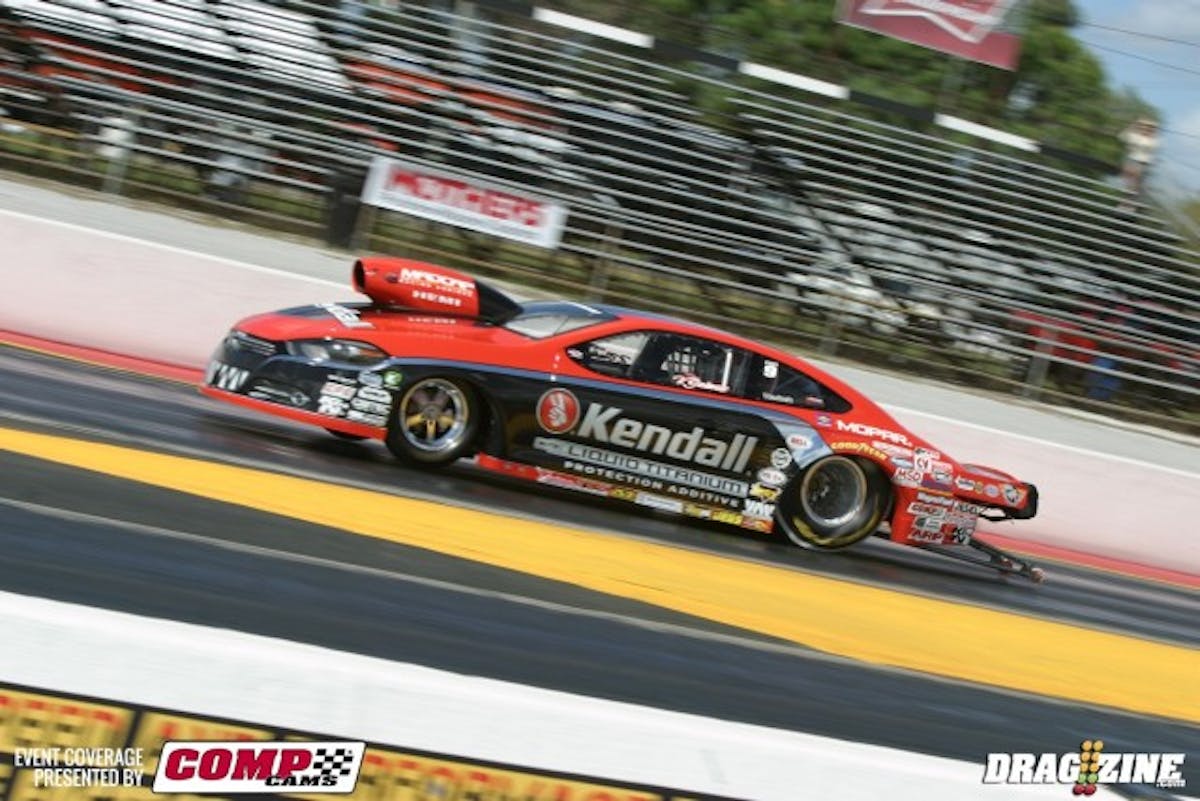 V. Gaines tested last week at South Georgia Motorsports Park before making full passes here at Bradenton.