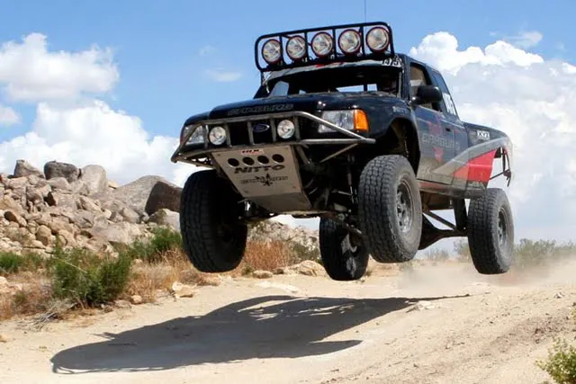 Camburg's Ranger Edge race truck using their 6.0 Ranger Edge Kit. Pre Long-Travel.