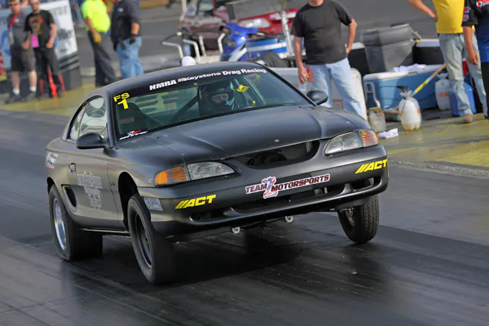 Matt Amrine will bring his little Two-Valve into Factory Stock to duke it out with the class' Coyote-powered competitors.