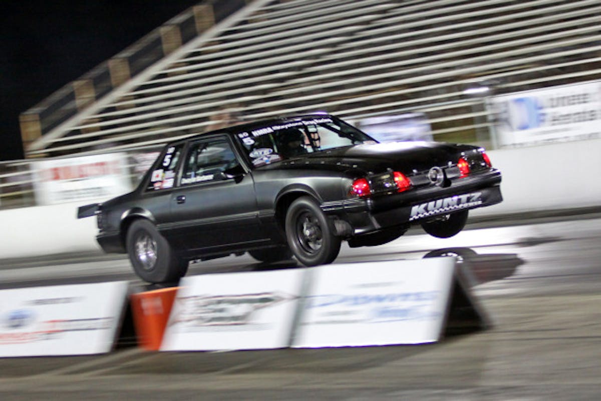 Dwayne Barbaree was the first Street Outlaw competitor in the sixes, but in 2015 we think it'll consistent 6-second times to win the class at Bradenton.