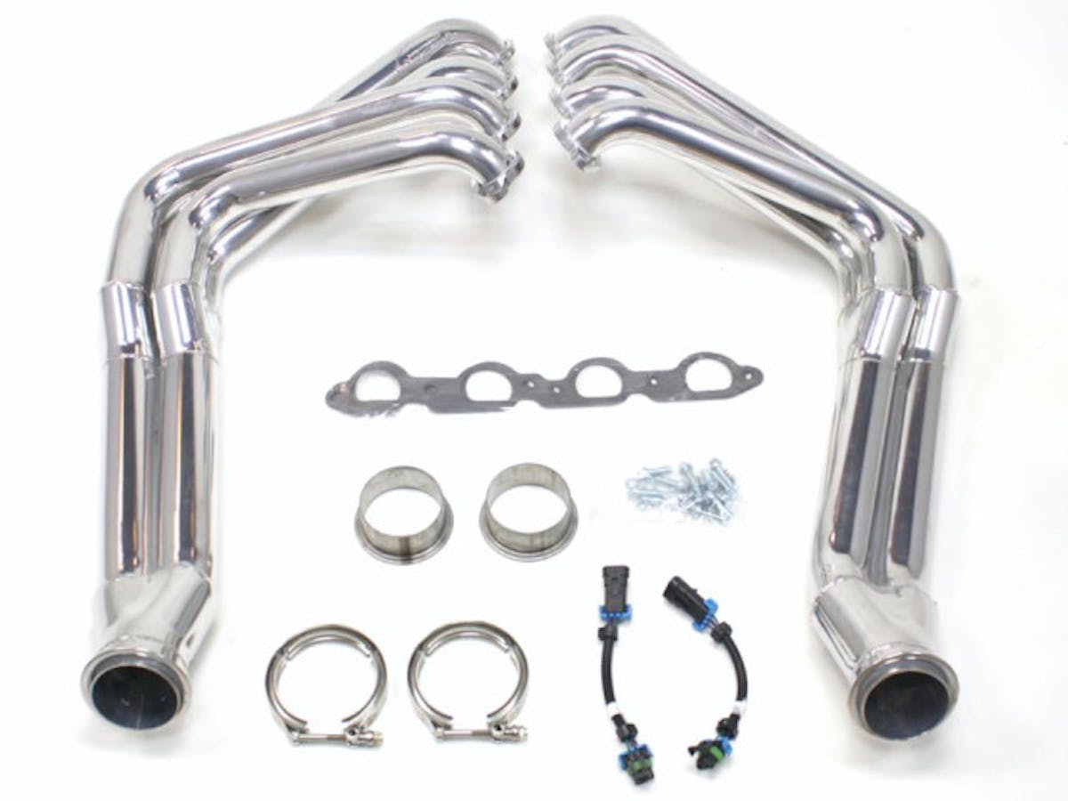 The JBA 6812S headers were tested on a 2006 Corvette Z06, and boosted output by 64 horsepower and 62 pound-feet of torque.