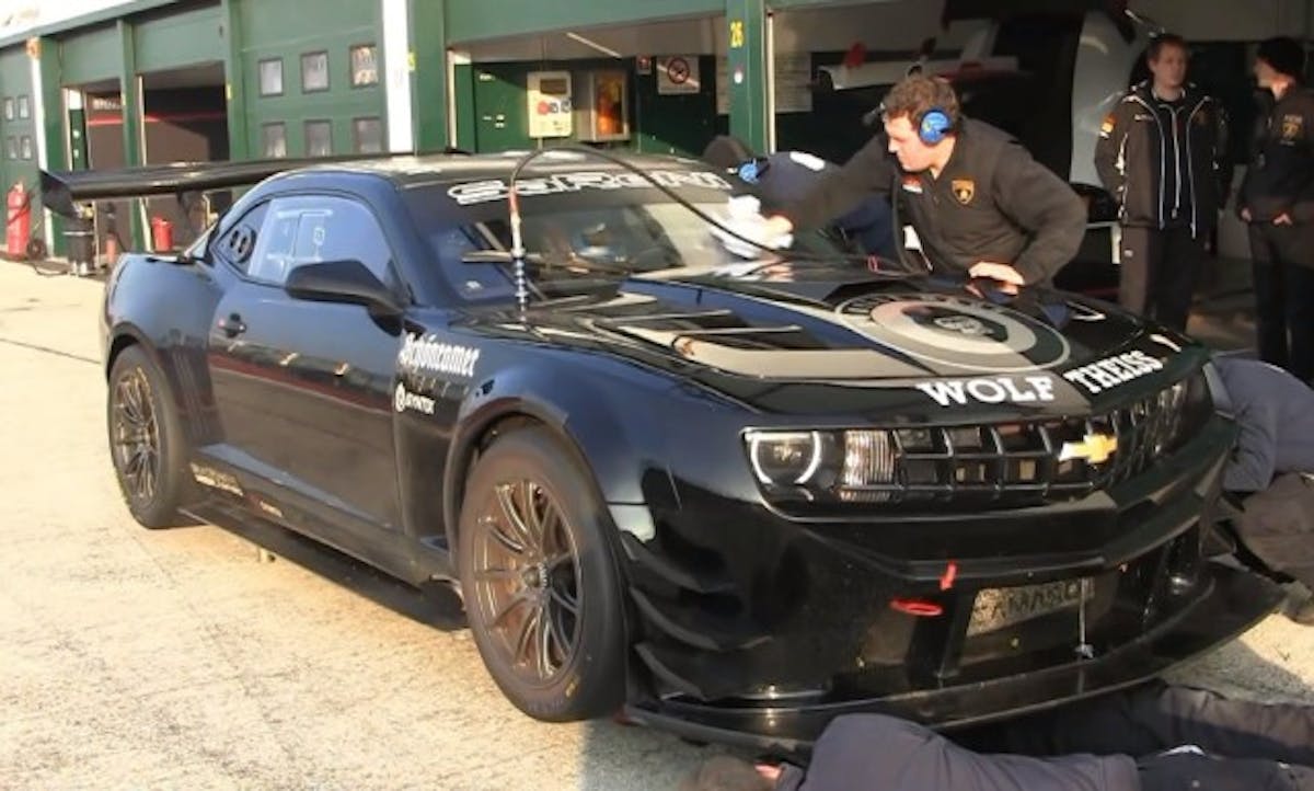 Can you tell that downforce is an important factor in GT3 racing? All those dive planes and that big wing aren't there for looks...