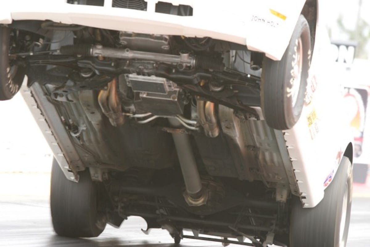 If you've never seen the underside of a Cobra Jet, you have no. Cobra Jet Showdown competitors routinely put it on the bumper.