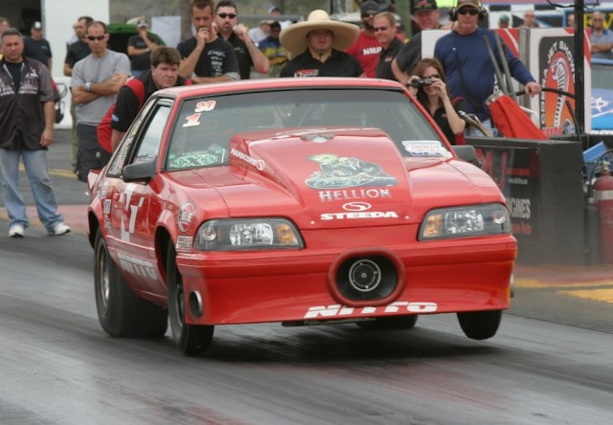 Though he thought he would be an underdog compared to his supercharged counterparts, John Urist showed why he is a multi-time champion with a 6.86 at 205 mph to earn him the top spot in Street Outlaw.