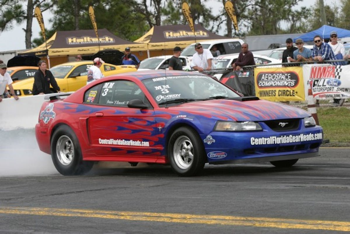 In Modular Muscle, qualifying is by reaction time, and you can't get much better than the perfect reaction Jason Henson put together, though Susan McClenaghan is right there, as well.