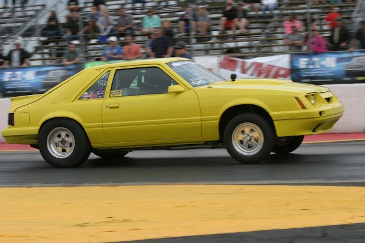 This is why you race on Sunday; you never know what can happen on the track during any given run. Adam Kuffel didn't have the fastest car in the Spring Break Shootout class, but when the smoke cleared, his '85 GT with a 363-inch combination was the last man racing. Kuffel's Four-Eye is capable of high-8s, and that's what he used to win the class.