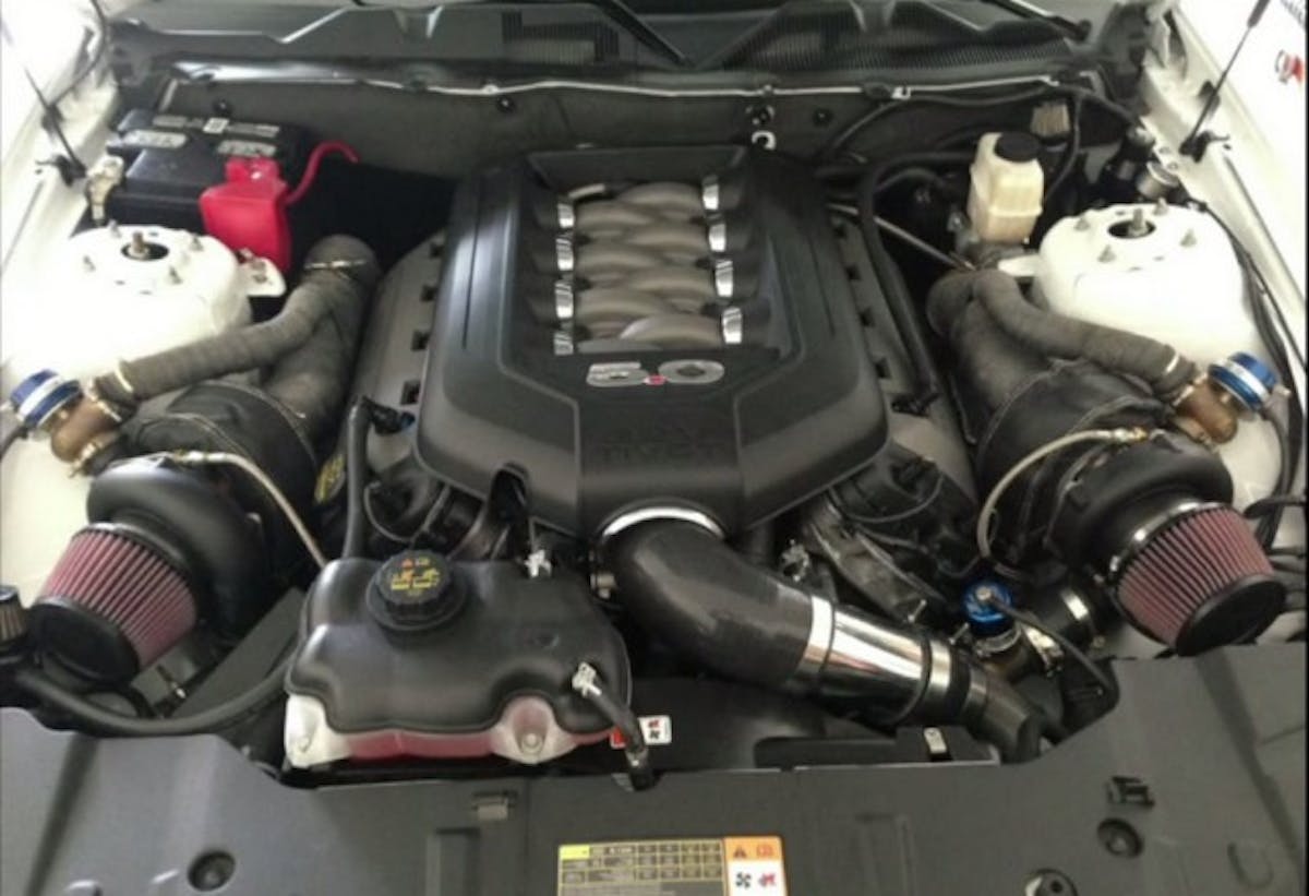 A Hellion Power Systems' twin turbo kit serves as Snow WhiTTe's main motivating force.