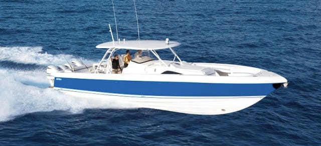 Sure, you could get a Panacea with Mercury or Yamaha outboards, but that's like buying a V6 Camaro...