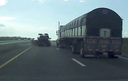 'I'm gonna have to call you back - things are literally going sideways here.'