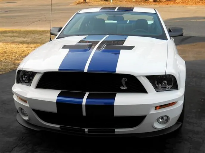 This is what Mastrianni's Shelby looked like before dropping it off at Litchfield Ford to have a transmission issue checked out.