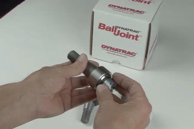 The plug in a Dynatrac ball joint absorbs impact far better than the stock plastic ever could.