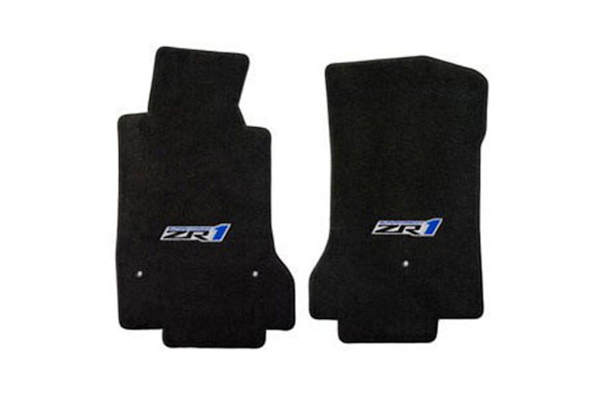 2009-13 Velourtex ZR1 emblem floor mats.