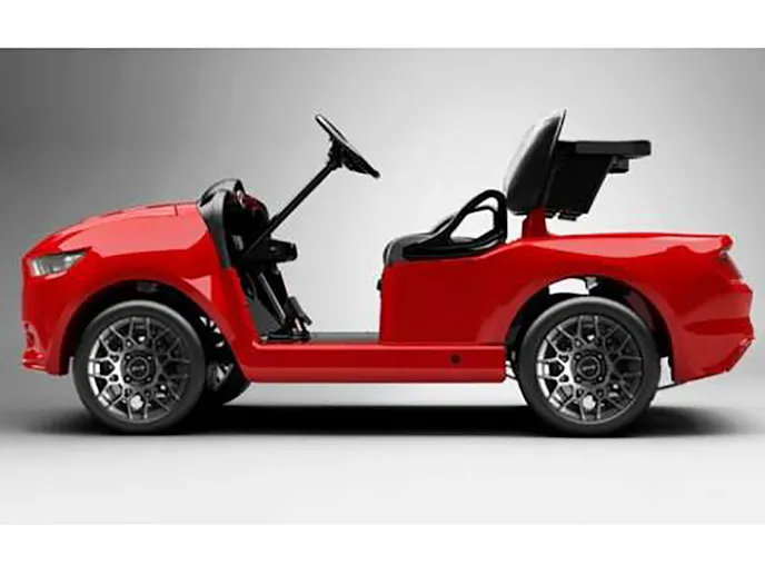 2015 Ford Mustang Golf Cart Caddyshack Profile